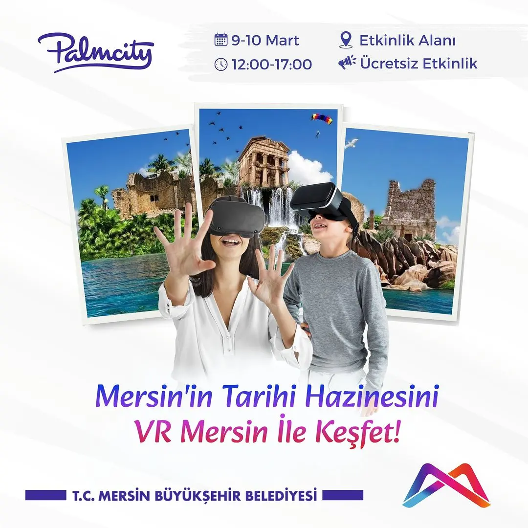 Mersin'in Tarihi Hazinesini VR Mersin İle Keşfet!
