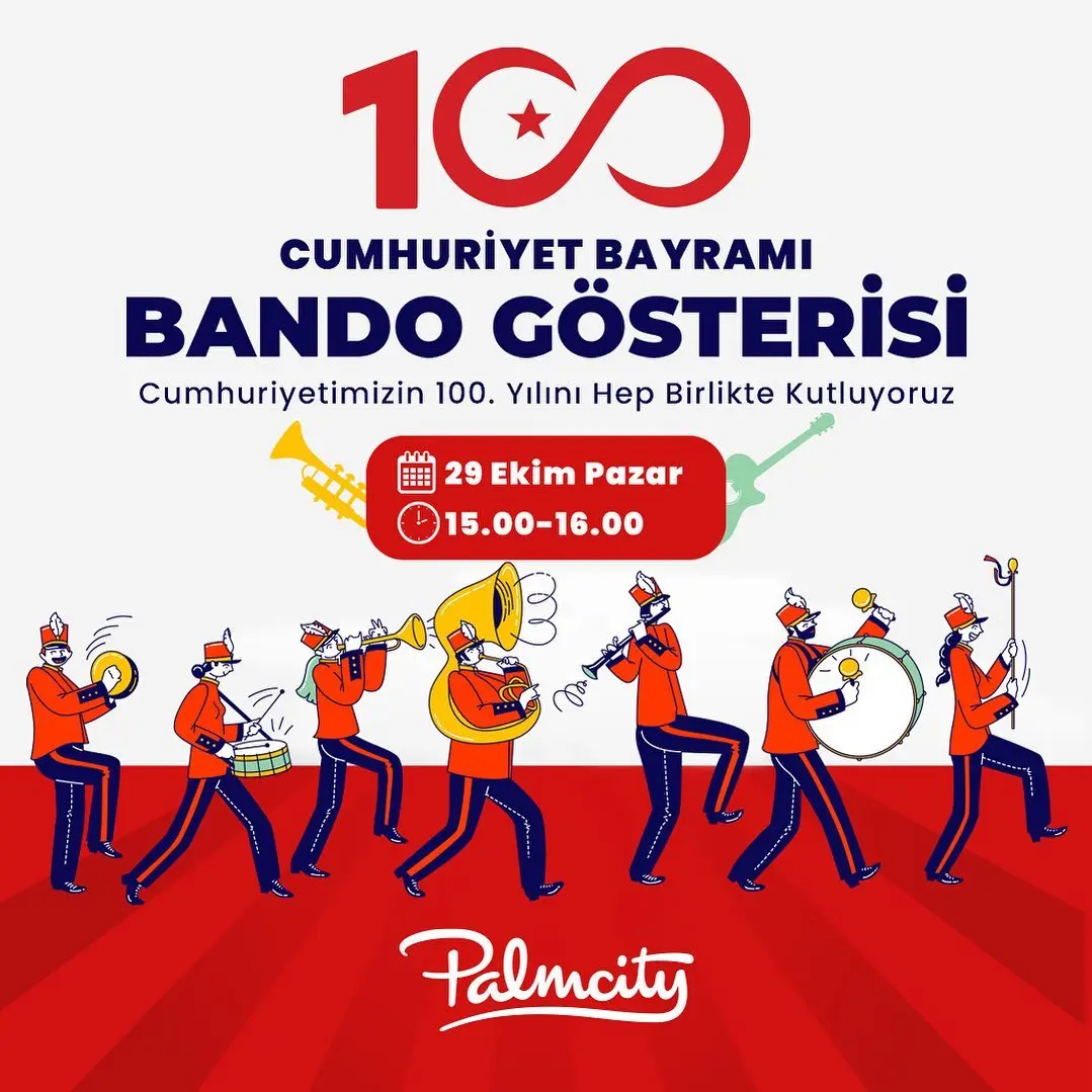 Cumhuriyet Bayramı Bando Gösterisi