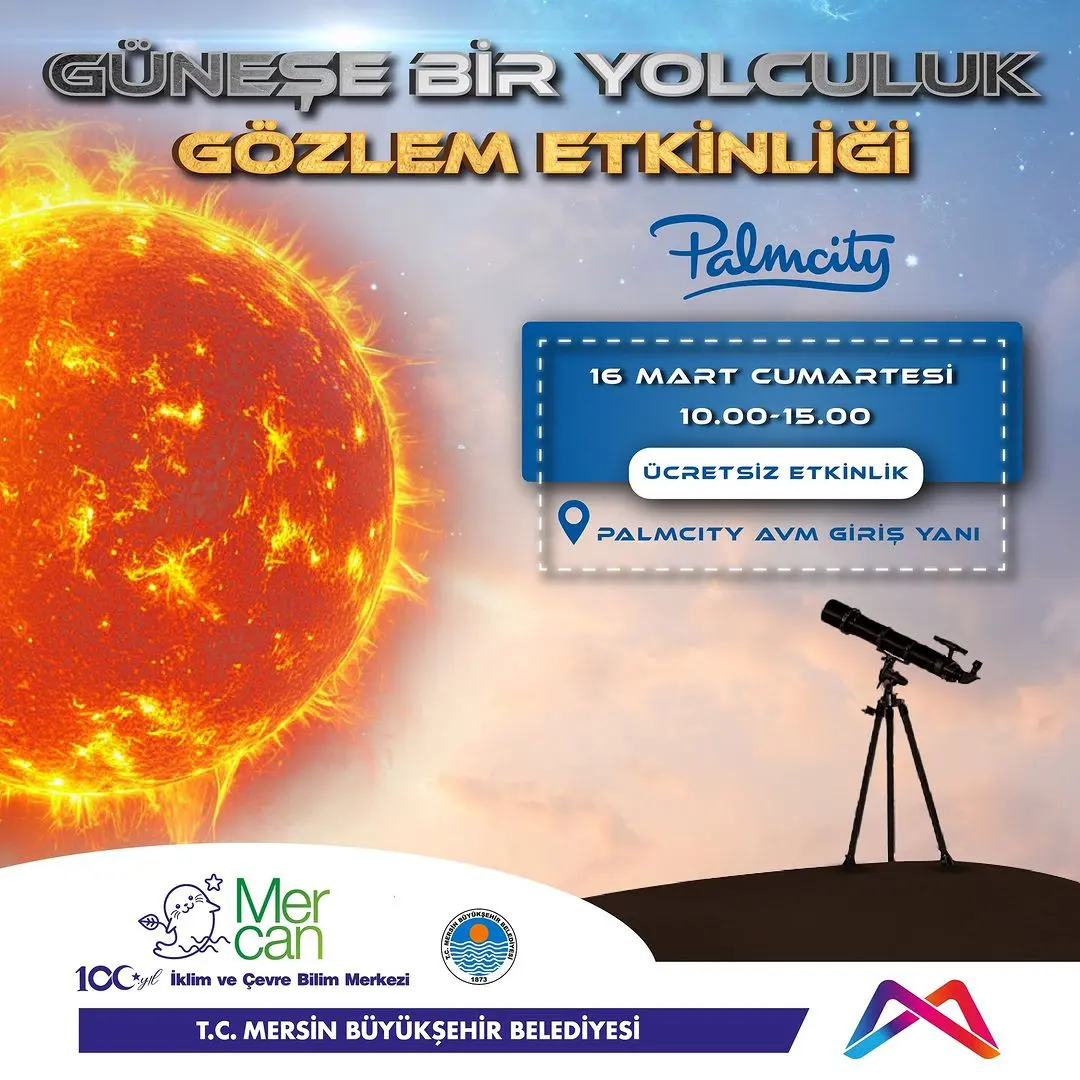 Güneşe Bir Yolculuk - Güneş Gözlem Etkinliği